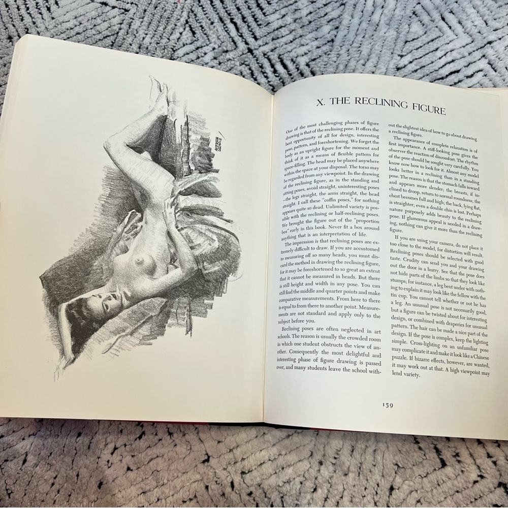 Vintage Figure Drawing for All It's Worth Hardcover Book by Andrew Loomis - Picture 11 of 16